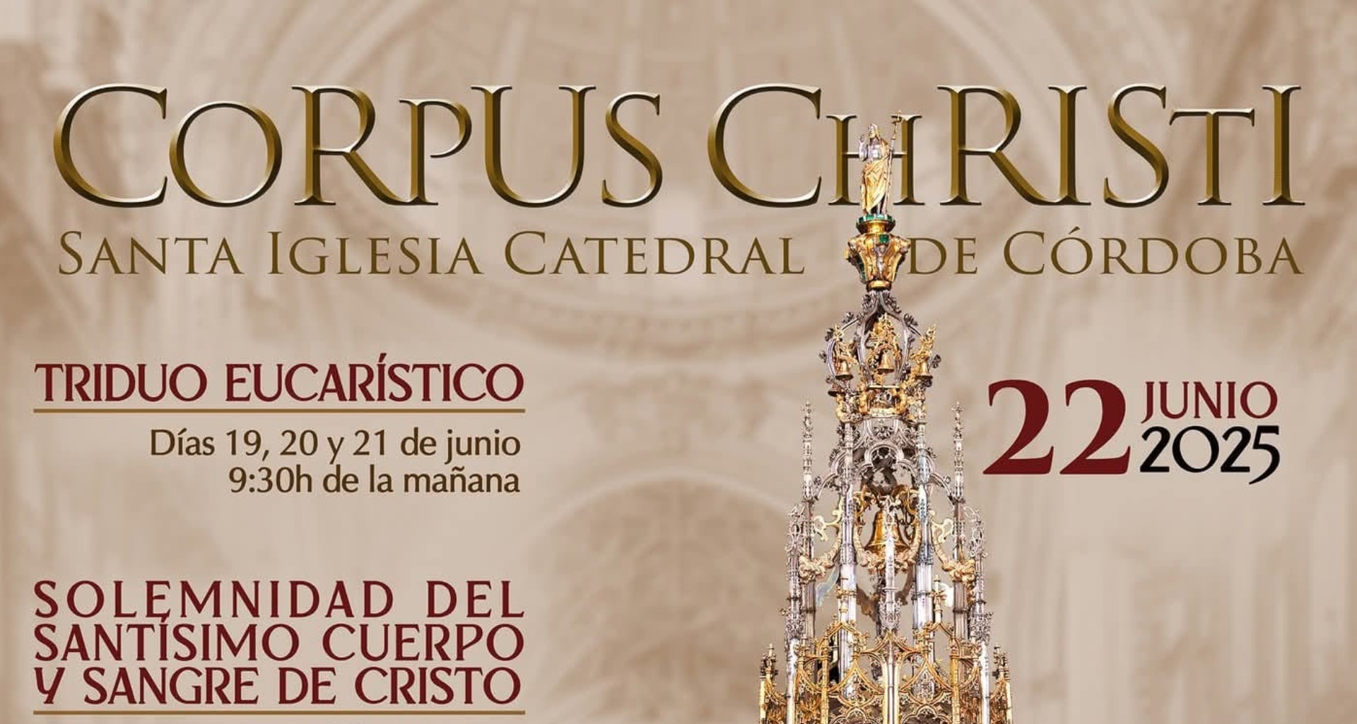 Córdoba honra al Santísimo Sacramento con solemnidad, procesión y altares eucarísticos