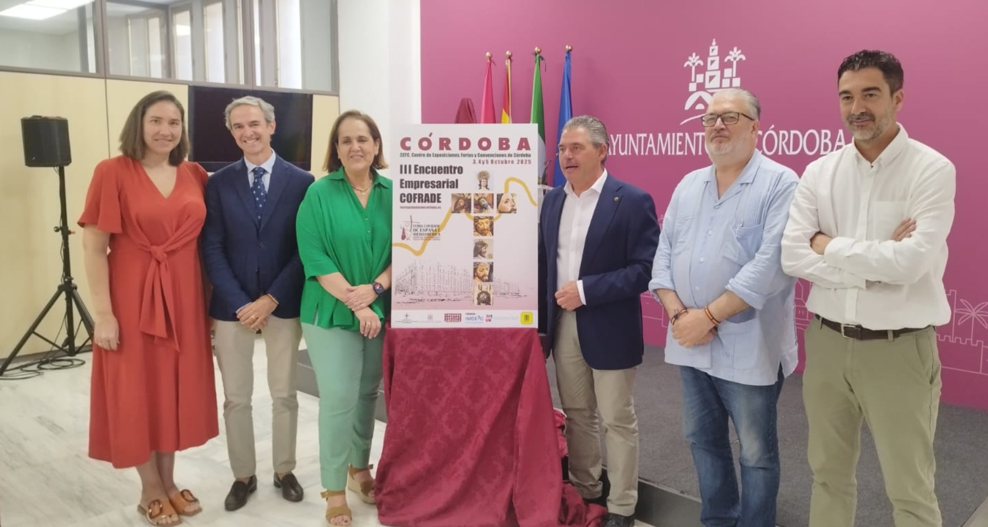 El III Encuentro Empresarial del IMDEEC da salida de la Feria Cofrade de España e Iberoamérica