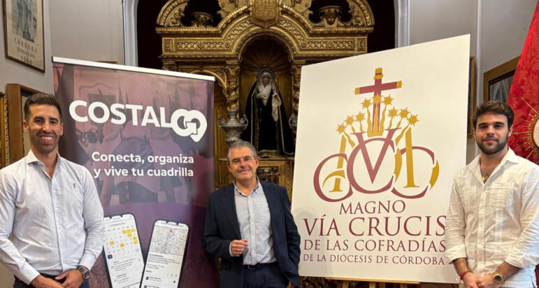 La Agrupación de Cofradías de Córdoba y COSTALGO unen tradición e innovación tecnológica en el Magno