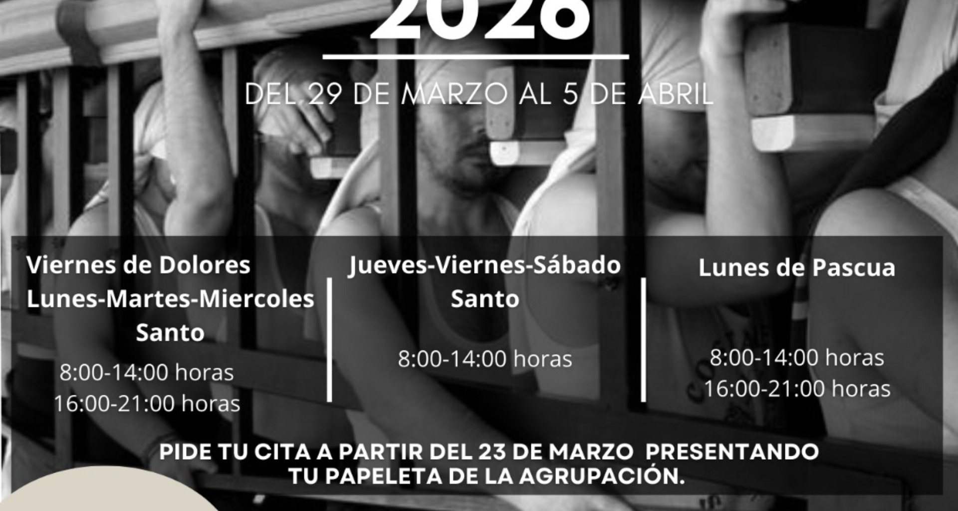 El Centro de Atención al Costalero volverá a prestar servicio durante la Semana Santa