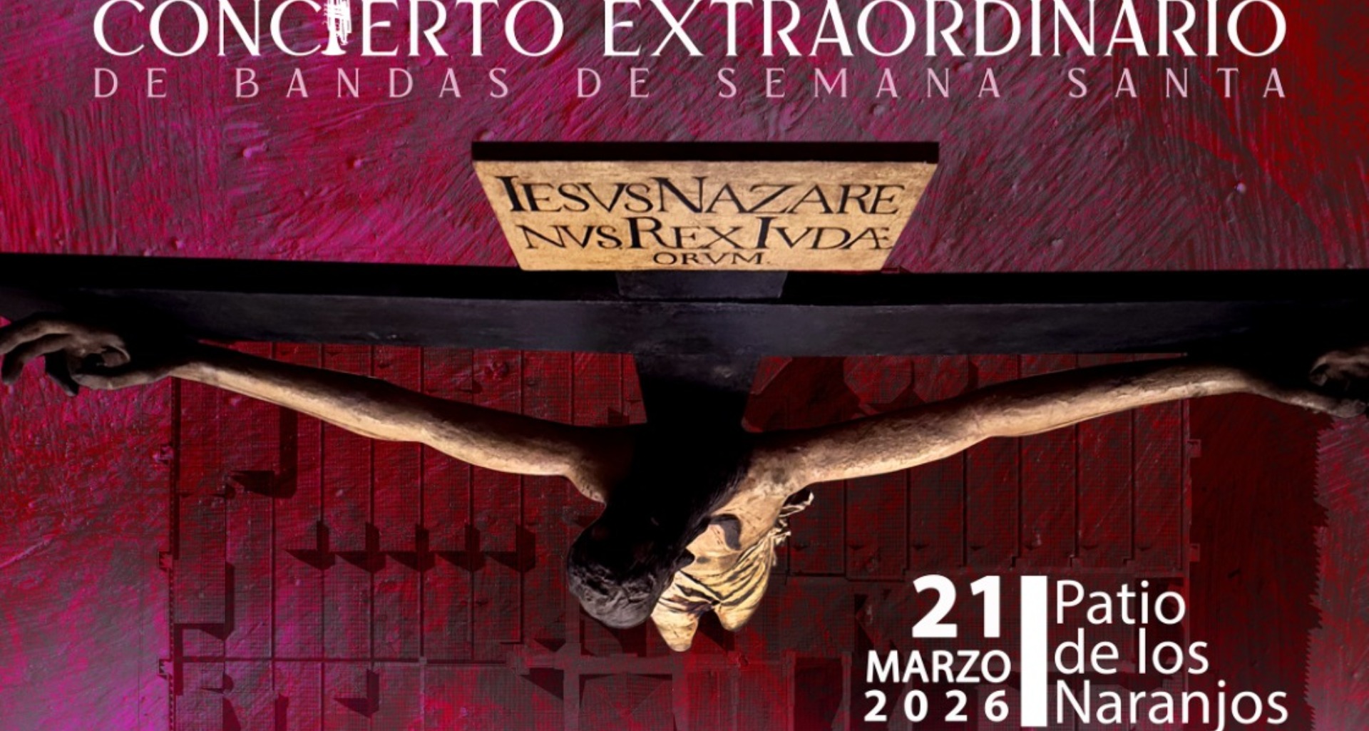 Presentado el Concierto Extraordinario de Bandas de Semana Santa en el Patio de los Naranjos