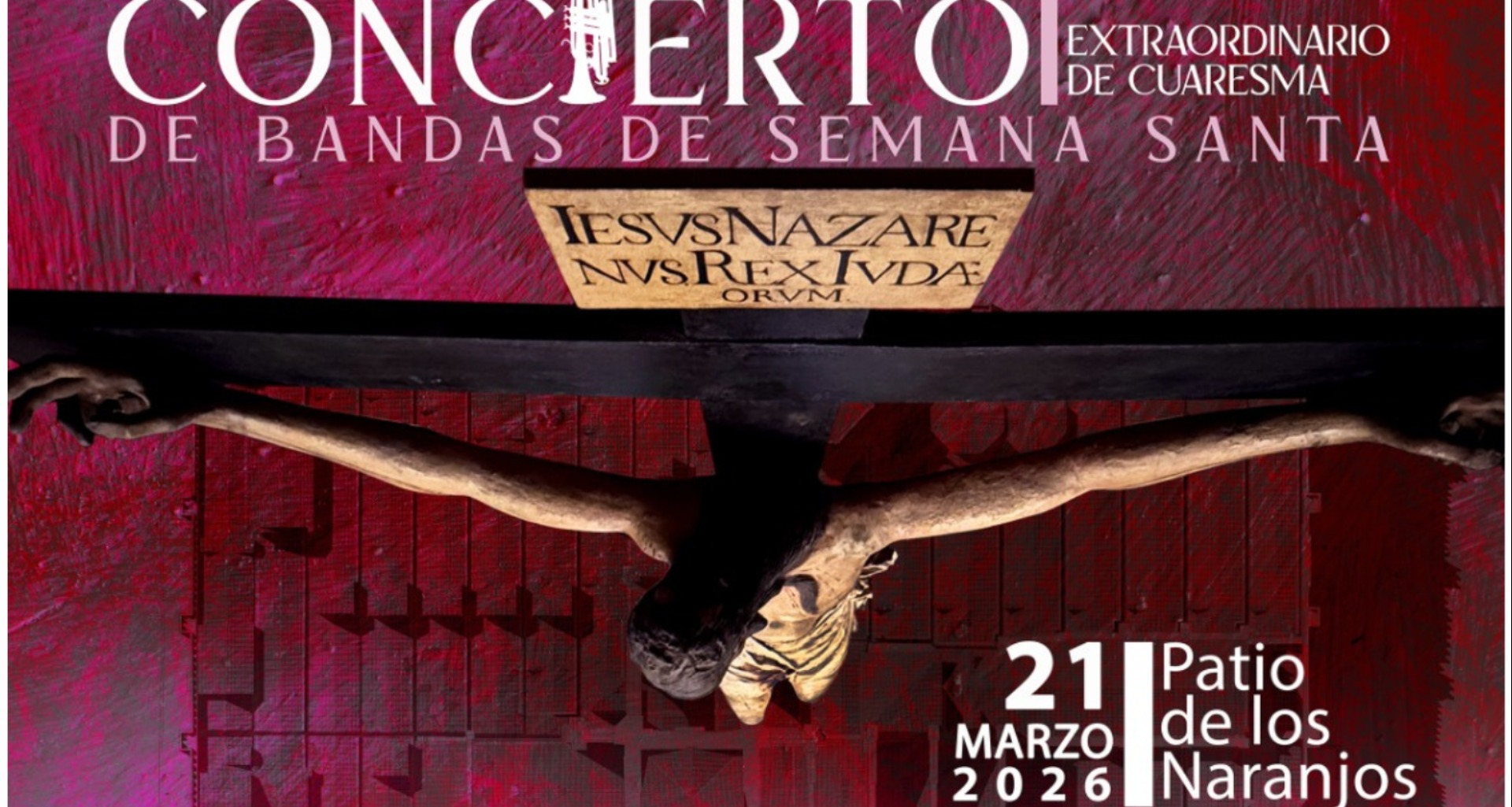 Presentado el Concierto Extraordinario de Bandas de Semana Santa en el Patio de los Naranjos