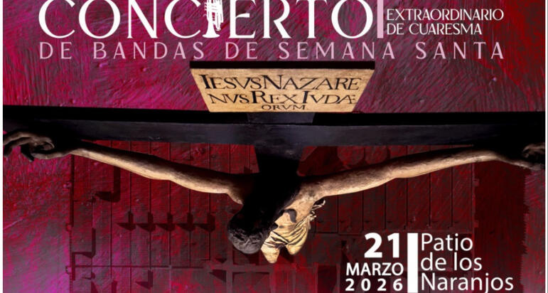 Presentado el Concierto Extraordinario de Bandas de Semana Santa en el Patio de los Naranjos