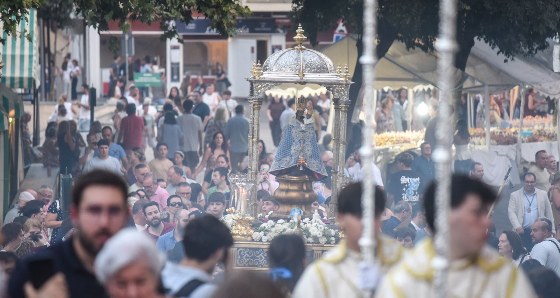 La Virgen de la Fuensanta regresa hoy a su Santuario tras la Solemne Eucaristía en la Catedral