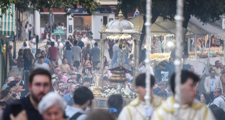 La Virgen de la Fuensanta regresa hoy a su Santuario tras la Solemne Eucaristía en la Catedral
